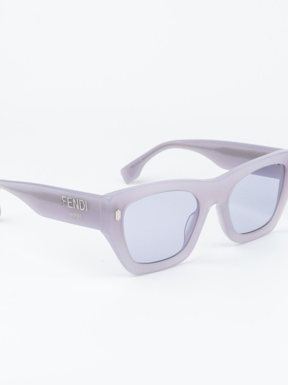 Fendi Women Sunglasses Violet Lilac Square FE40100I 81Y NEW AUTHENTIC - Picture 2 of 8